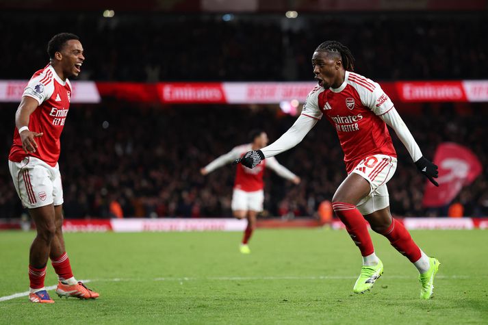 Eberechi Eze hlóð í þrennu.