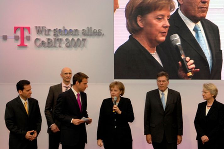 Angela Merkel, kanslari Þýskalands.