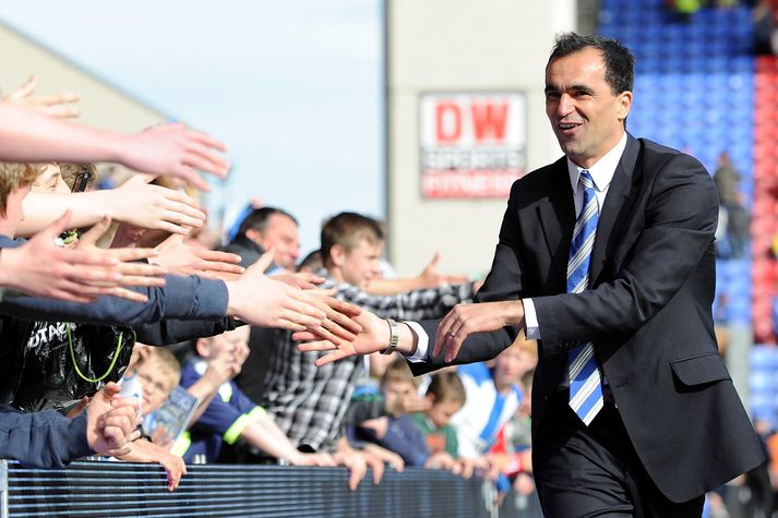 Martinez fékk ekki starfið hjá Liverpool og mun starfa áfram fyrir Wigan.