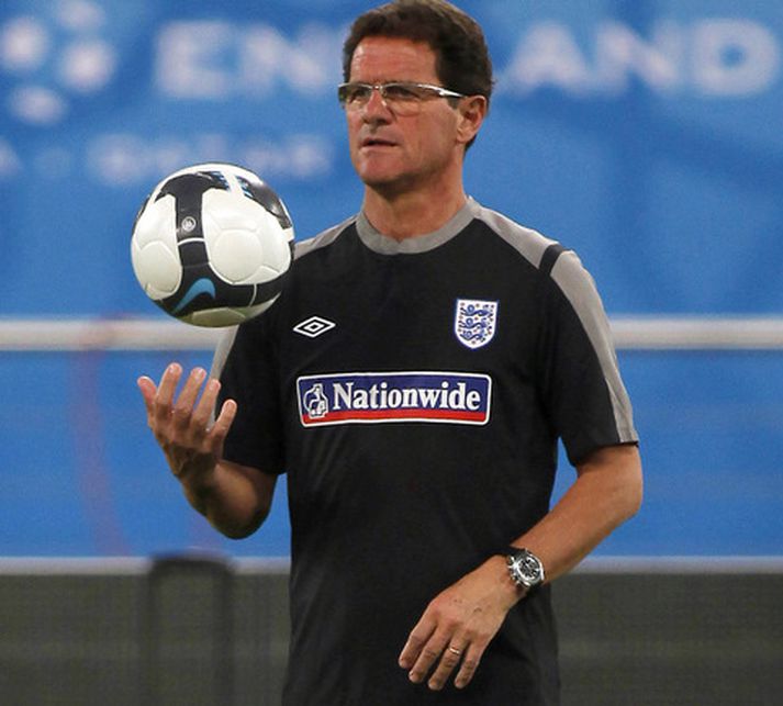 Fabio Capello, landsliðsþjálfari Englands.