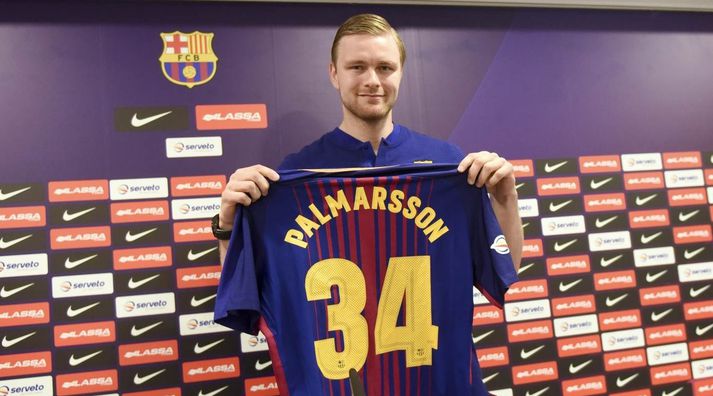 Aron Pálmarsson er loksins kominn til Barcelona og byrjaður að spila handbolta aftur