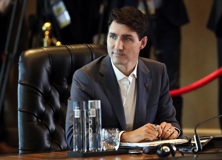 Trudeau er í klandri á kosningaári.