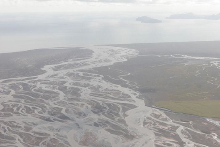 Búist er við hlaupi í Markarfljóti.