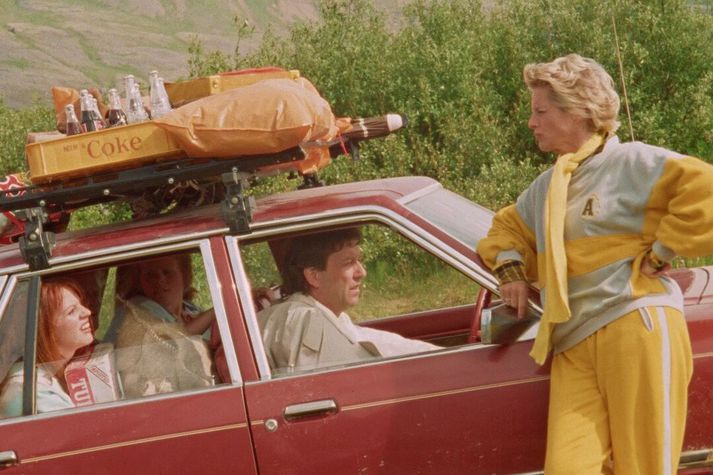 Stella Löve og félagar í Stellu í orlofi.