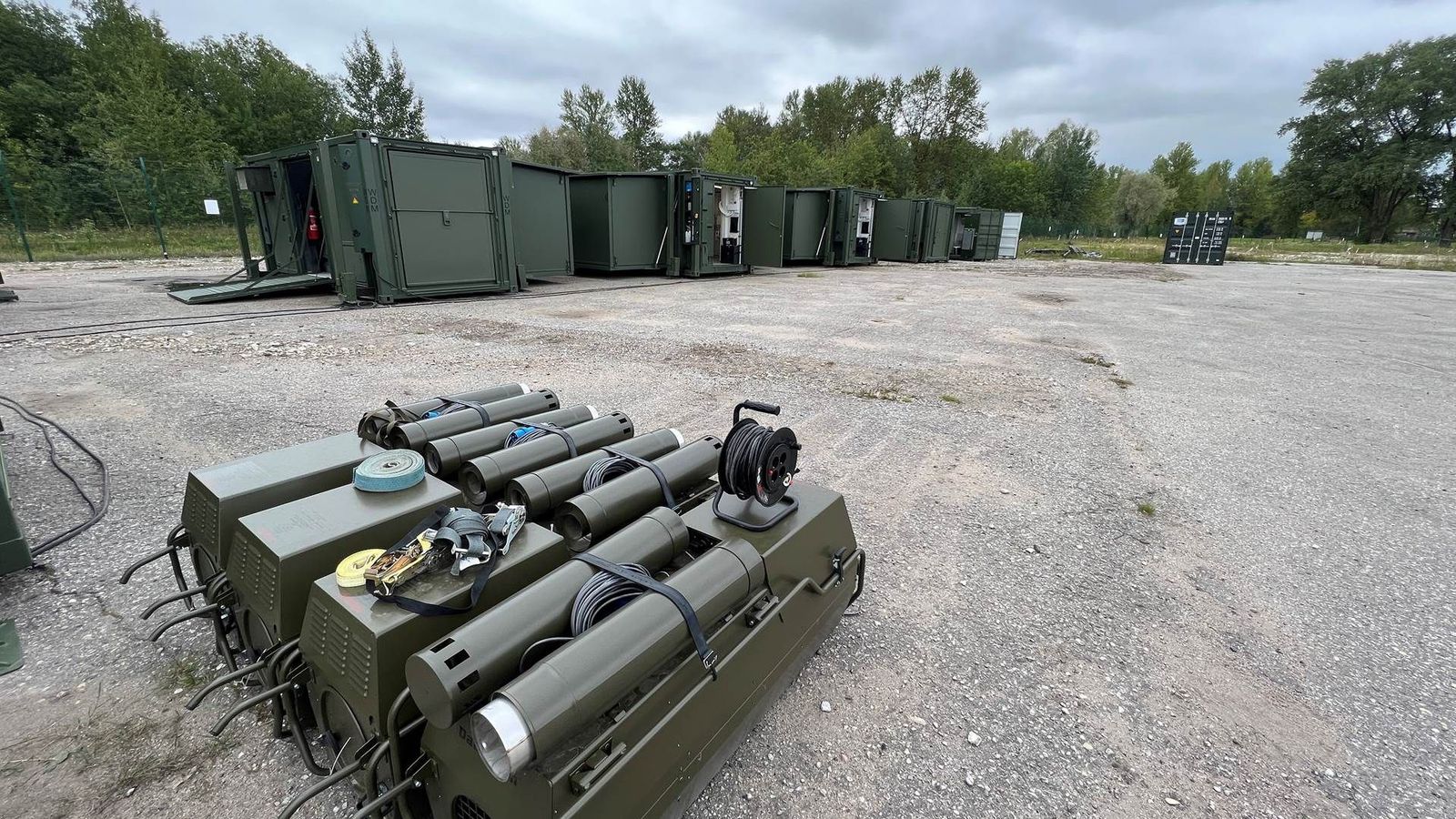 Færan­lega neyðar­sjúkra­húsið komið í notkun í Úkraínu - Vísir