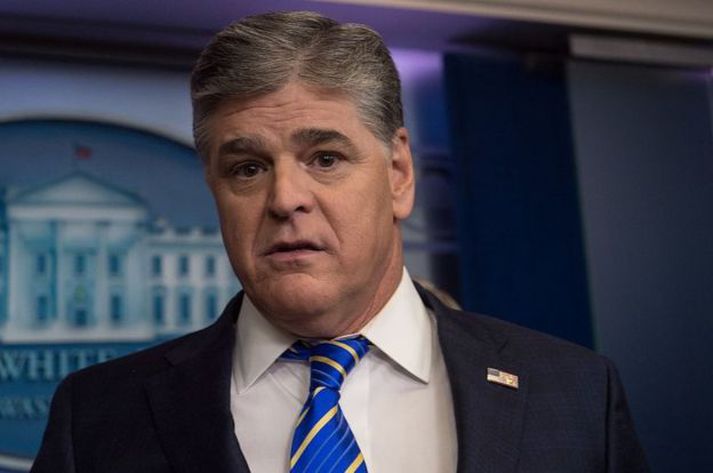 Sean Hannity er einn allra dyggasti stuðningsmaður Bandaríkjaforseta.