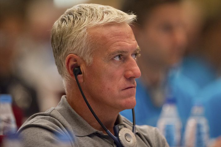 Didier Deschamps, landsliðsþjálfari Frakka.