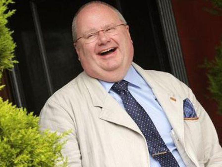 Eric Pickles, framkvæmdastjóri Íhaldsflokksins. Hinn handtekni var gestur í boði sem Eric hélt.