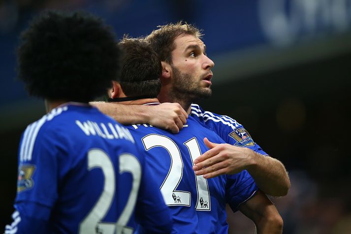 Ivanovic skoraði fyrir Chelsea.