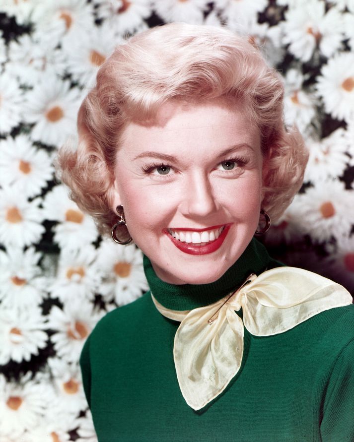 Doris Day öðlaðist heimsfrægð fyrir söng sinn og leik á hvíta tjaldinu.