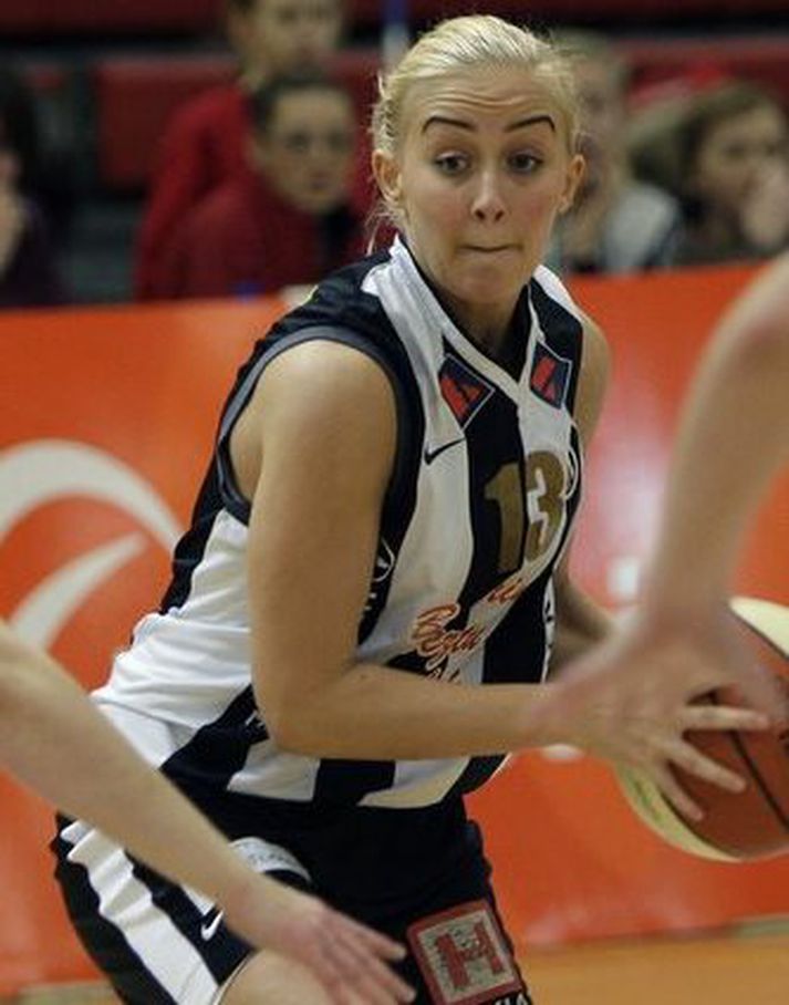 Margrét Kara Sturludóttir getur orðið Íslandsmeistari annað árið í röð.
