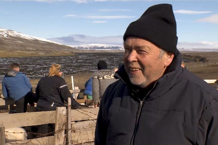 Kristinn Guðnason er fjallkóngur og réttarstjóri Land- og Holtamanna, oftast kenndur við Skarð þótt hann búi núna í Árbæjarhjáleigu.