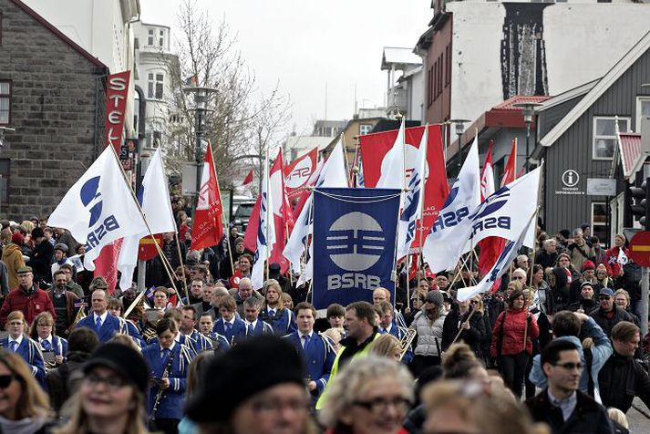Kynbundinn launamunur félagsmanna BSRB er rúmlega þrettán prósent á landsvísu.