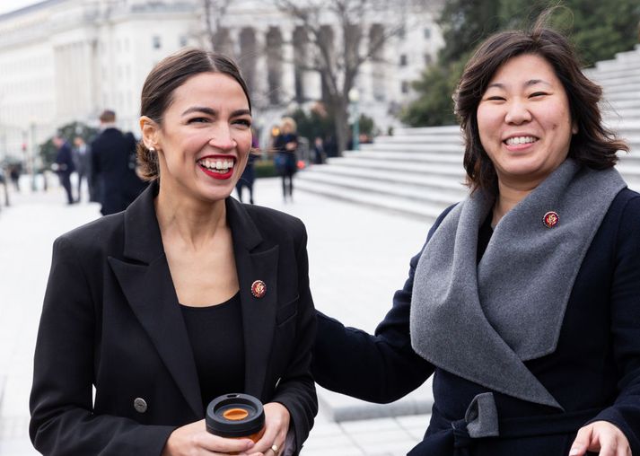 Alexandria Ocasio-Cortez hefur komið inn sem stormsveipur í stjórnmálin í Bandaríkjunum.