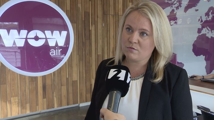 Svanhvít Friðriksdóttir, upplýsingafulltrúi WOW Air.