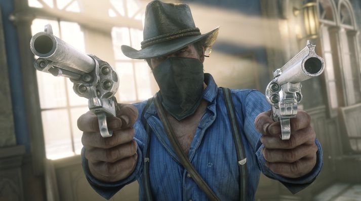 Arthur Morgan er harður í horn að taka.