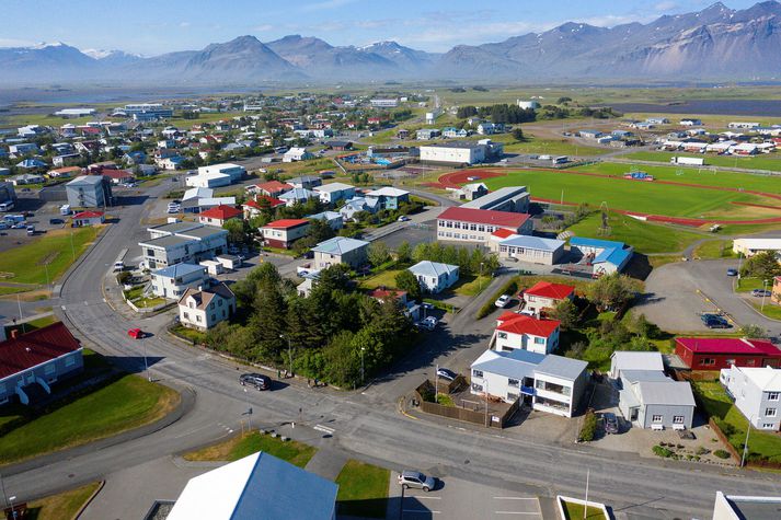 Höfn í Hornafirði. Hlýjast verður á Suðausturlandi í dag.