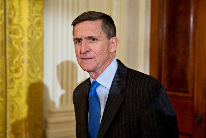 Michael Flynn, fyrrverandi þjóðaröryggisráðgjafi Trump.