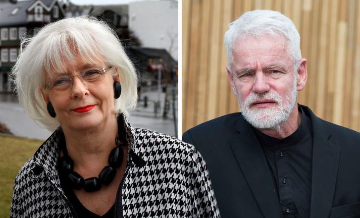 Jóhanna Sigurðardóttir og Kári Stefánsson.