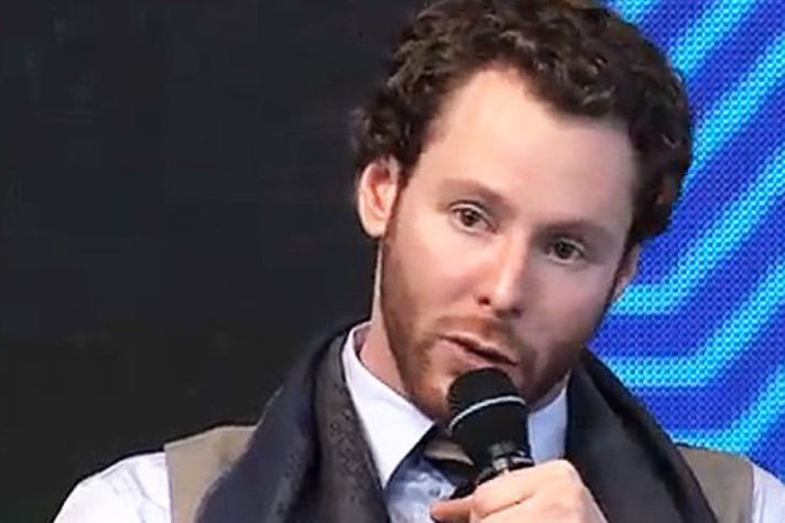 Sean Parker ku vera hér á landi.