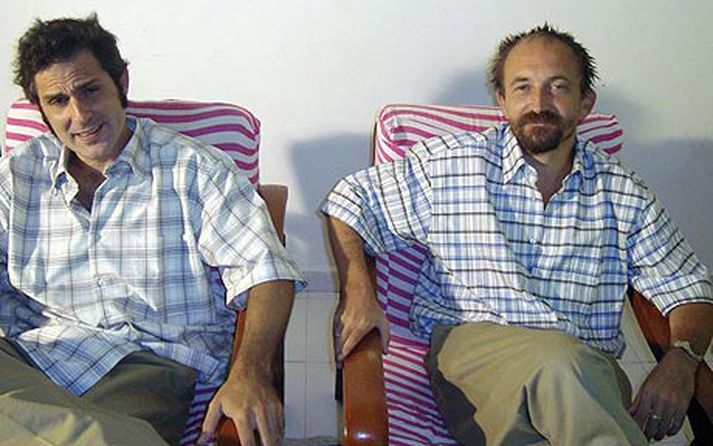 Colin Freeman og José Cendon.