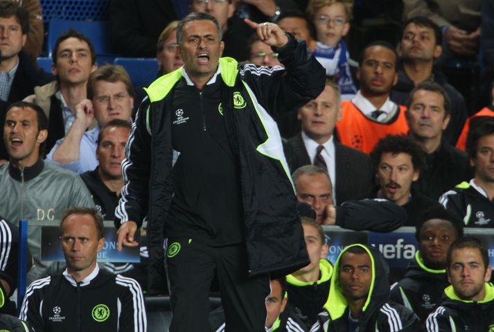 Jose Mourinho var allt annað en sáttur.