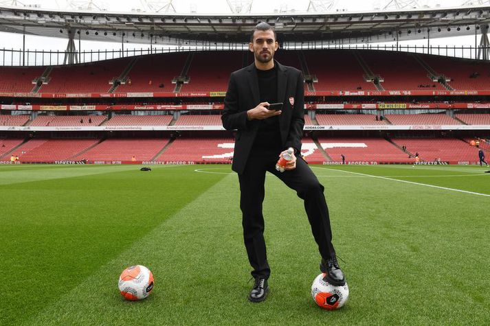 Dani Ceballos hjá Arsenal kann að nýta sér samfélagmiðla eins og Instagram.