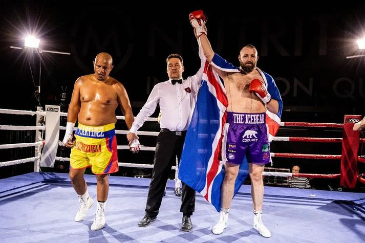 Kolbeinn Kristinsson hefur verið afar sigursæll og ætlar að stíga í hringinn heima á Íslandi í næsta mánuði.