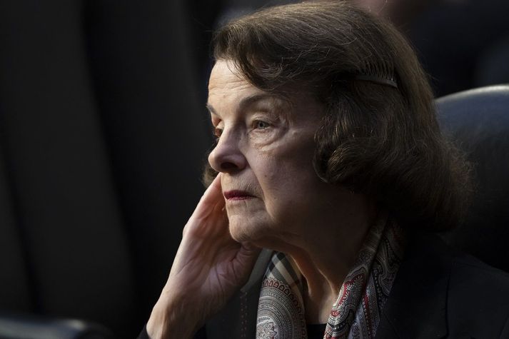 Dianne Feinstein lést á heimili sínu í Washington DC í gærkvöldi. Hún var níræð.