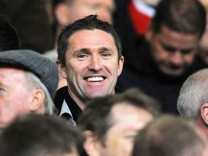 Robbie Keane fann sig ekki hjá Liverpool.