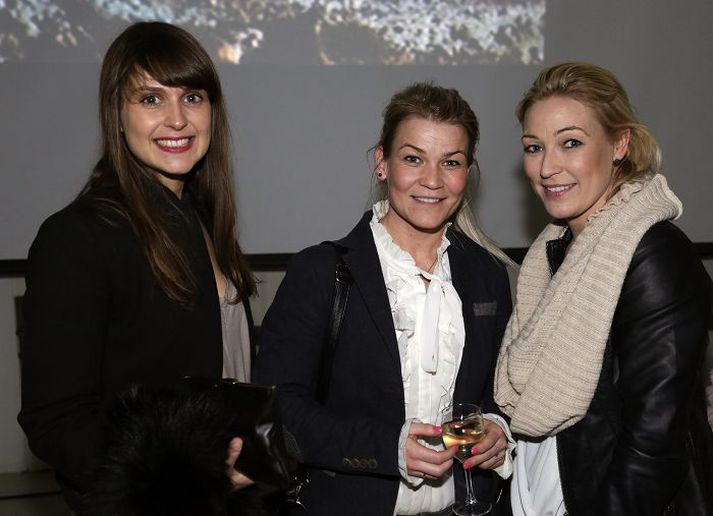 Kristín Tómasdóttir, Hugrún Harðardóttir og Sigurpála Birgisdóttir.