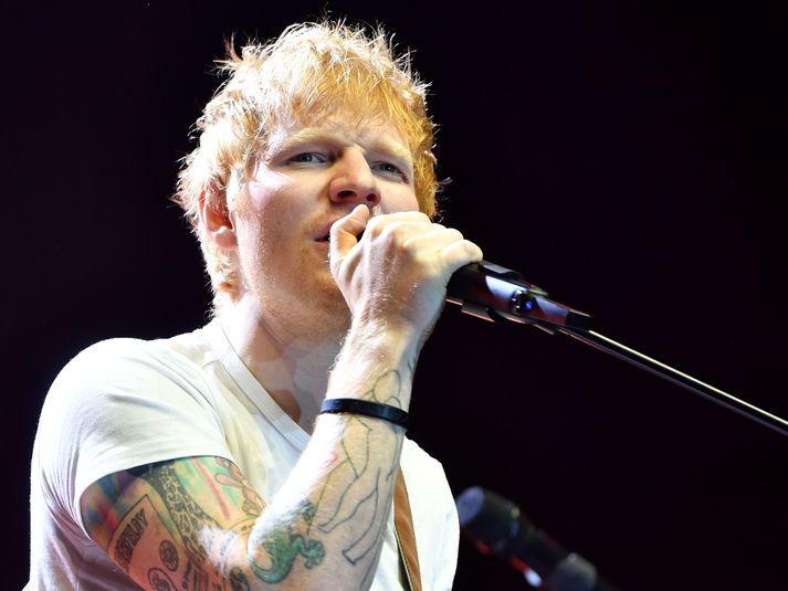Ed Sheeran klýfur íslenska listann með nýjasta lagi sínu Overpass Graffiti