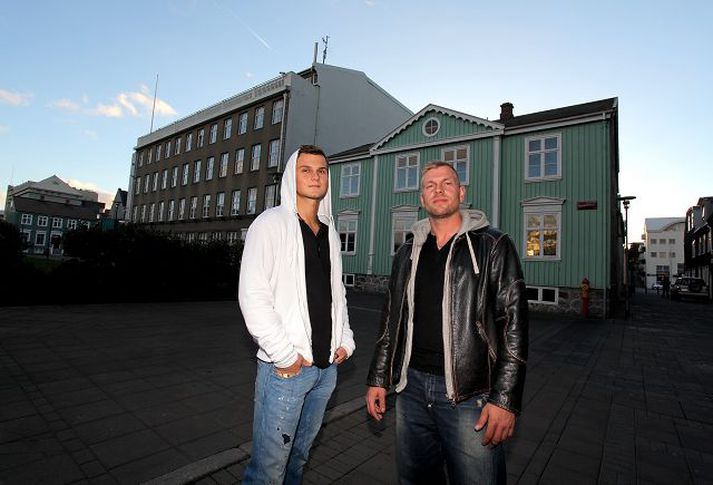 Andrés Bertelsen og Pétur Kristófer Oddsson skipuleggja plötusnúðakeppni á Nasa 25. september.
fréttablaðið/valli