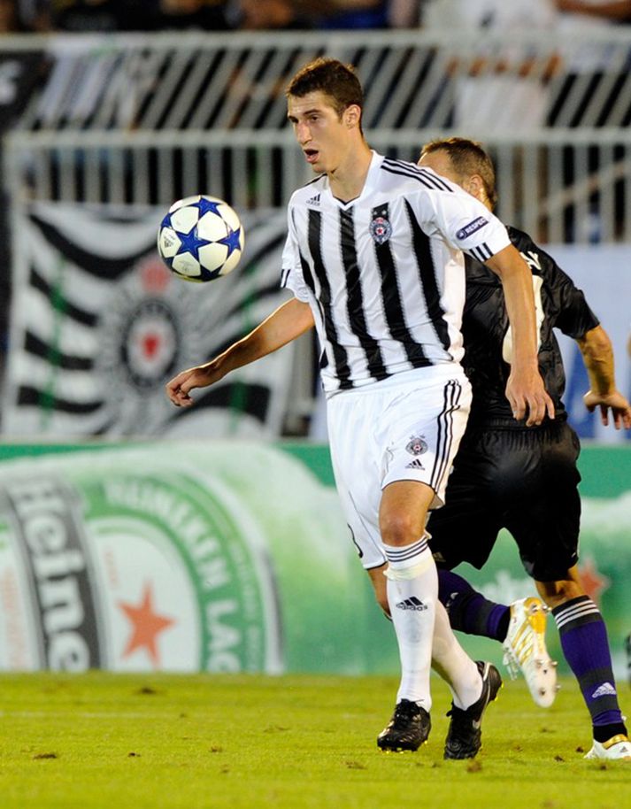 Radosav Petrovic í leik með Partizan Belgrade