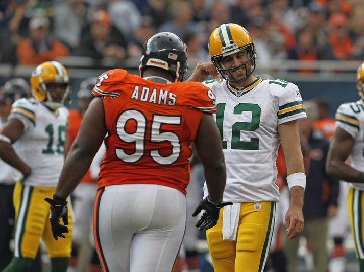 Aaron Rodgers, leikstjórnandi Green Bay, hefur verið frábær í upphafi tímabilsins.
