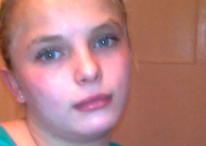 Oksana Makar var nauðgað af þremur mönnum. Hún lést á spítalanum í Mykolayiv í dag.