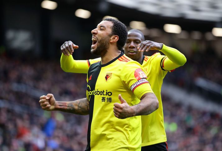 Troy Deeney hefur skorað sex mörk fyrir Watford á leiktíðinni í ensku úrvalsdeildinni sem ljúka á í sumar.