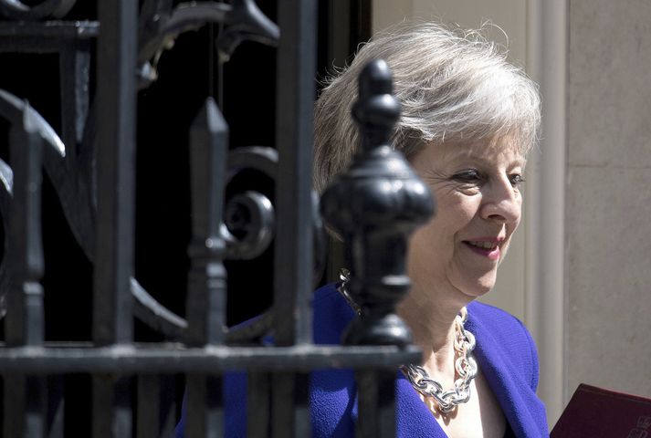 May forsætisráðherra hefur þurft að glíma við andóf í eigin röðum vegna Brexit.