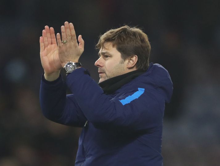 Pochettino var ánægður með spilamennsku sinna manna gegn Burnley.