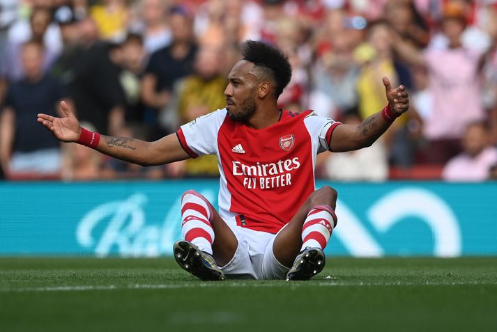 Pierre-Emerick Aubameyang hefur yfirgefið Arsenal
