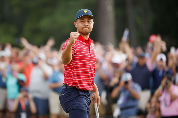 Xander Schauffele tryggði sigurinn.