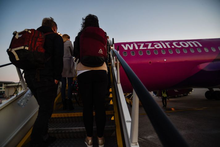 Tveimur vélum Wizz air var lent á Egilsstöðum í dag vegna veðurs í Keflavík. Myndin er úr safni og tengist efni fréttarinnar ekki með beinum hætti.