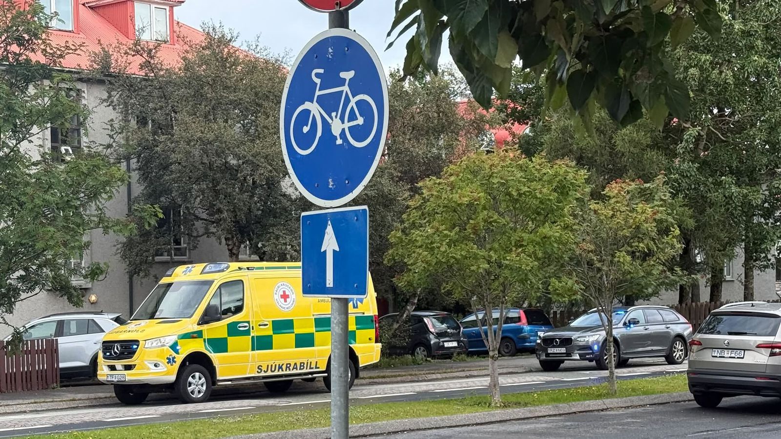 Slökkvi­lið brást við til­kynningu um reyk