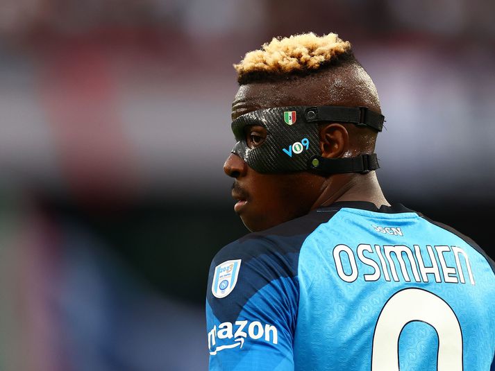 Victor Osimhen var frábær með Napoli á tímabilinu.