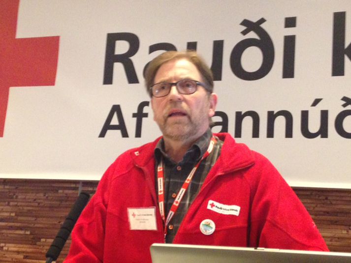 Sveinn Kristinsson var í dag kjörinn formaður Rauða krossins á Íslandi.