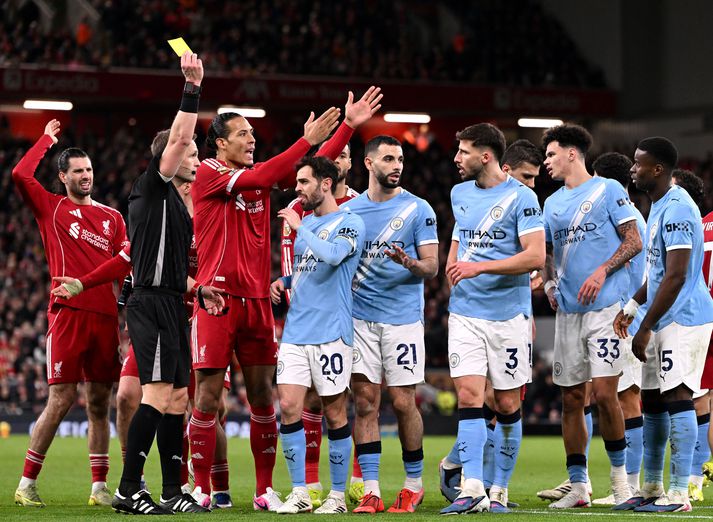 Manchester City vann báða leikina gegn Liverpool í ensku úrvalsdeildinni á tímabilinu.