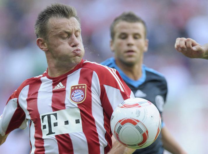 Ivica Olic í leik með Bayern.