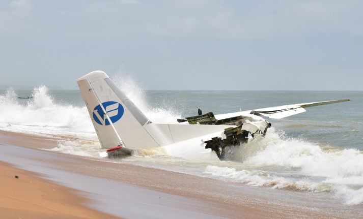 Vélin var af gerðinni Antonov.