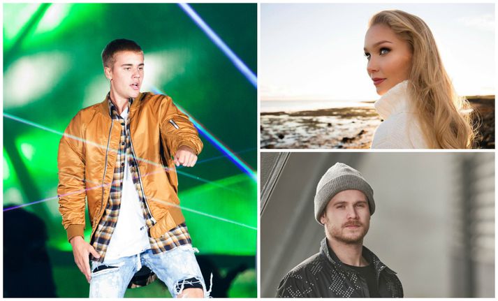 Tónleikar Justins Bieber voru einn af hápunktum ársins.