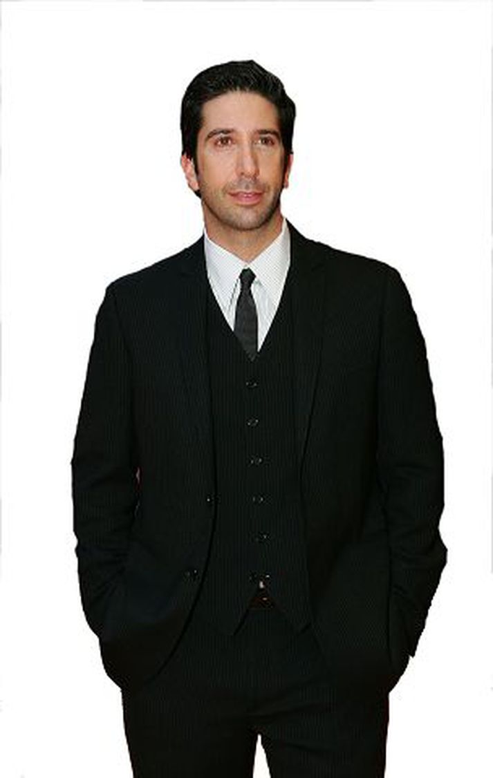 David Schwimmer og kona hans Zoe Buckman eiga von á sínu fyrsta barni.Nordicphotos/getty